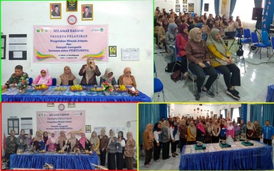 Pelatihan Minyak Jelantah di SMAN 14 Palembang, Pertamina dan DLH Turun Tangan